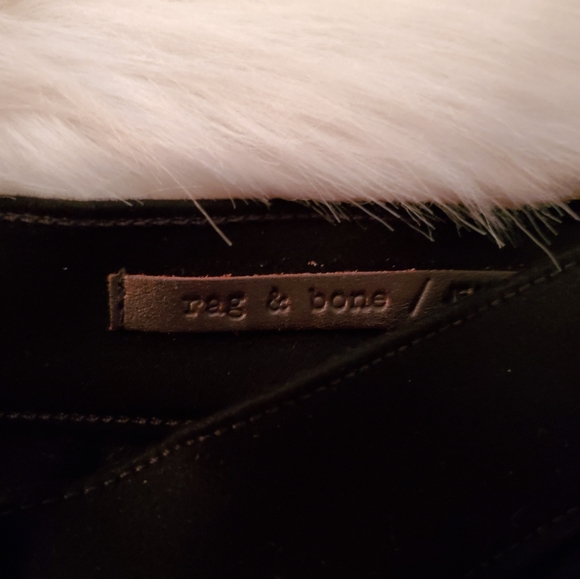 NWT Rag & Bone Blackout Leather Samurai Legging - Picture 6 of 8